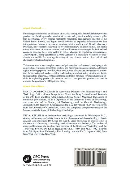 Produktbild: Toxicological Testing Handbook