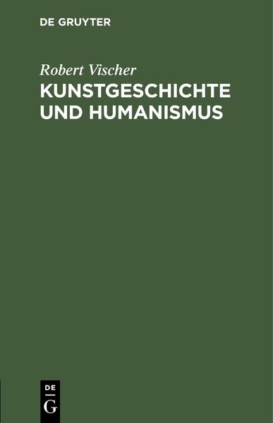 Produktbild: Kunstgeschichte und Humanismus