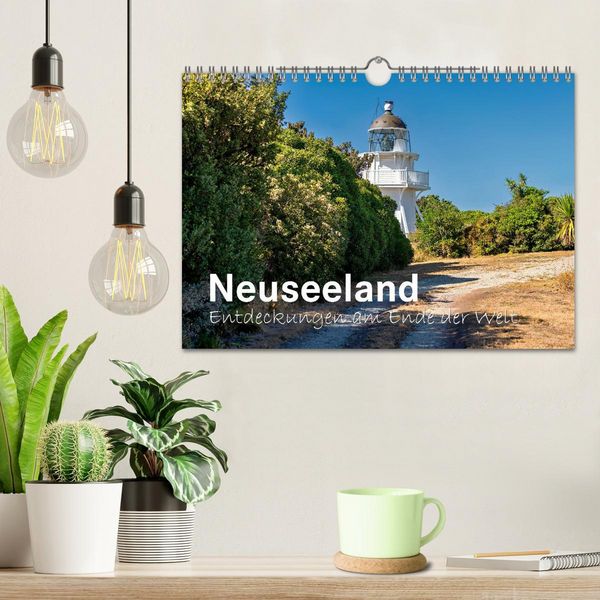 Produktbild: Neuseeland - Entdeckungen am Ende der Welt (Wandkalender 2026 DIN A4 quer), CALVENDO Monatskalender