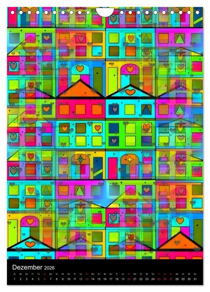 Produktbild: Pop ist auch eine ART von Nico Bielow (Wandkalender 2026 DIN A4 hoch), CALVENDO Monatskalender