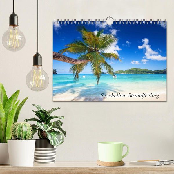 Produktbild: Seychellen Strandfeeling (Wandkalender 2026 DIN A4 quer), CALVENDO Monatskalender