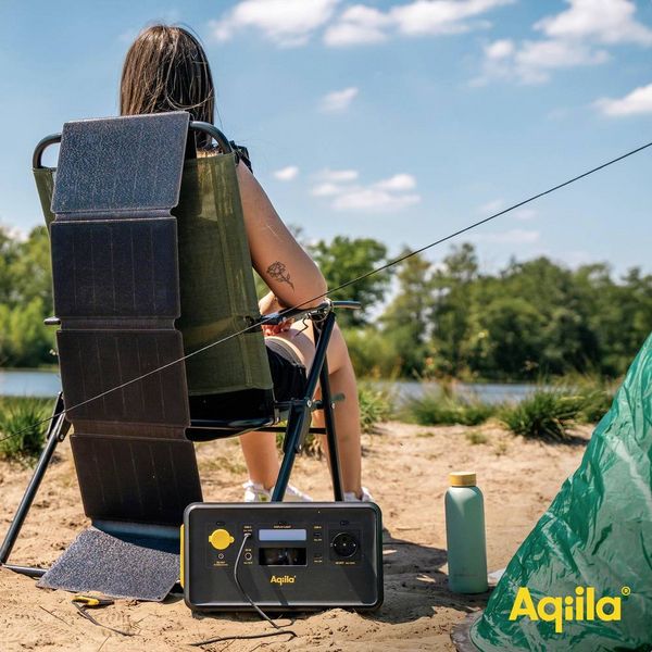 Produktbild: Aqiila P56 AQSCP56SUN017 Solar-Ladeger&auml;t 56W