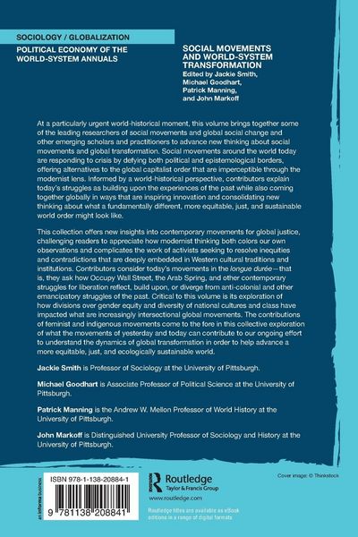 Produktbild: Social Movements and World-System Transformation