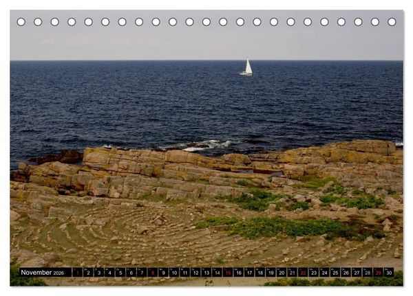 Produktbild: Bornholm - D&auml;nemark (Tischkalender 2026 DIN A5 quer), CALVENDO Monatskalender