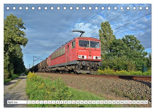 Produktbild: Die Baureihe 250 - Reichsbahnlok in DB-Diensten (Tischkalender 2026 DIN A5 quer), CALVENDO Monatskalender