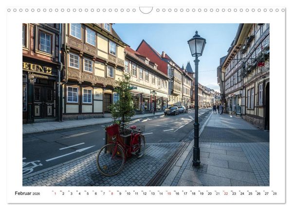 Produktbild: Wernigerode - Die Fachwerkstadt im Harz (Wandkalender 2026 DIN A3 quer), CALVENDO Monatskalender
