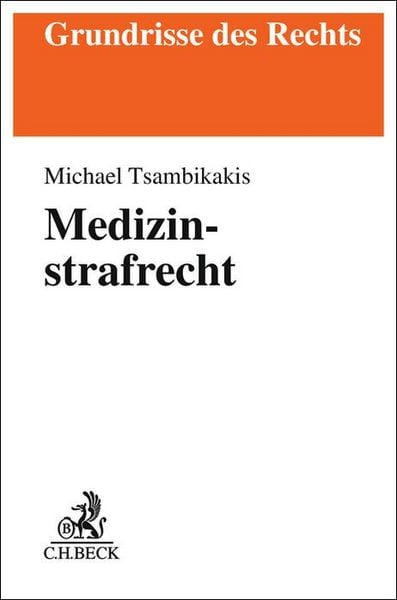 Produktbild: Medizinstrafrecht