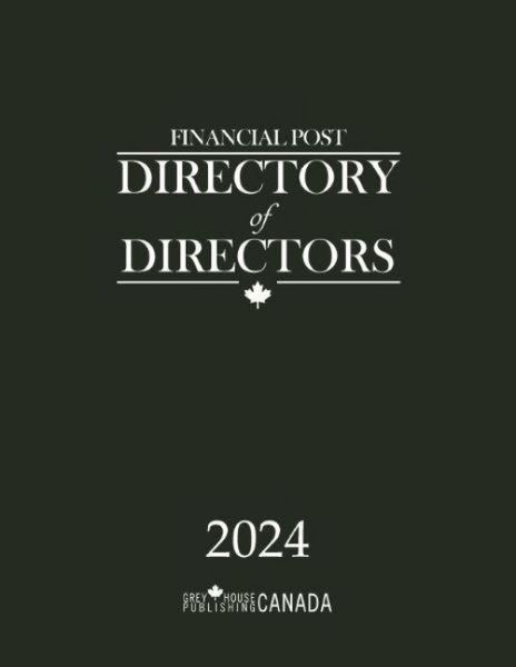 Produktbild: Financial Post Directory of Directors 2024