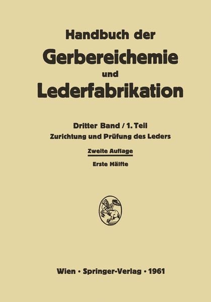 Produktbild: Zurichtung und Pr&uuml;fung des Leders