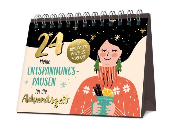 Produktbild: 24 kleine Entspannungspausen f&uuml;r die Adventszeit