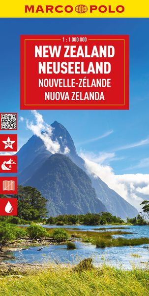 Produktbild: MARCO POLO Reisekarte Neuseeland 1:1 Mio.