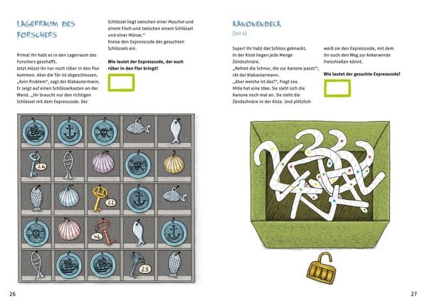 Produktbild: Escape-Buch f&uuml;r Grundschulkinder: Escape Challenge: Flucht vom Geisterschiff