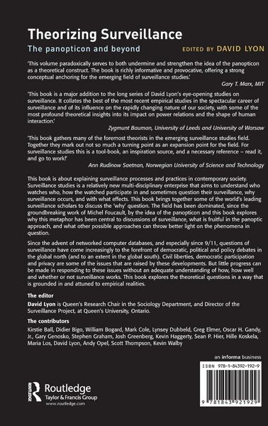 Produktbild: Theorizing Surveillance