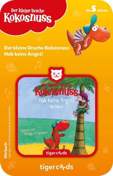 Tiger Media - Tigercards - Der kleine Drache Kokosnuss - Hab keine Angst!