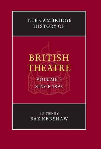 Produktbild: The Cambridge History of British Theatre