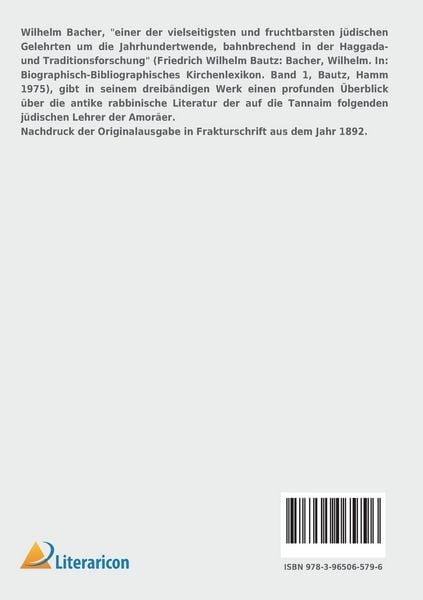Produktbild: Die Agada der pal&auml;stinensischen Amor&auml;er
