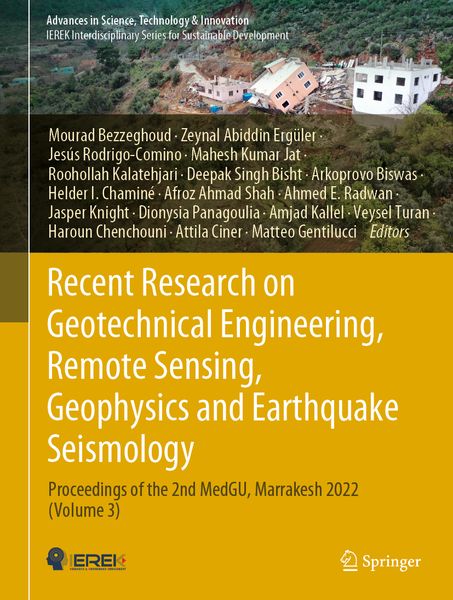 Produktbild: Recent Research on Geotechnical Engineering, Remote Sensing, Geophysics and Earthquake Seismology