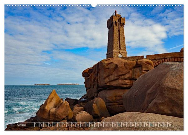 Produktbild: Anblicke und Ausblicke in der Bretagne (hochwertiger Premium Wandkalender 2026 DIN A2 quer), Kunstdruck in Hochglanz