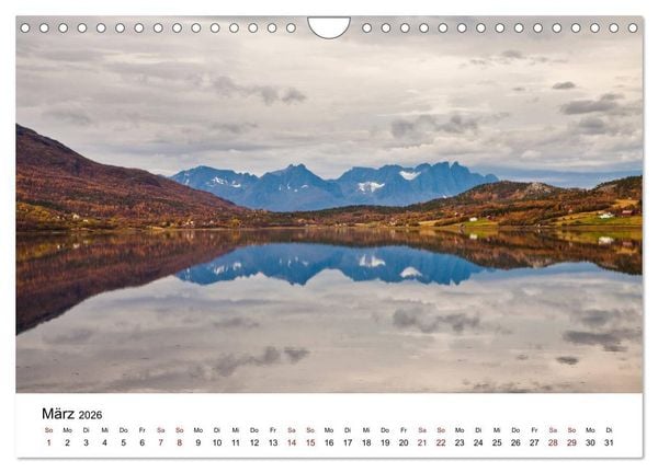 Produktbild: Skandinavien - Hoch im Norden (Wandkalender 2026 DIN A4 quer), CALVENDO Monatskalender
