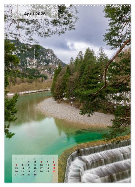 Produktbild: Alpine Jahreszeiten: Ein Jahr in den Bergen (hochwertiger Premium Wandkalender 2026 DIN A2 hoch), Kunstdruck in Hochglanz