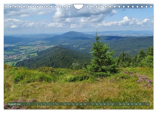 Produktbild: Wandererlebnisse im Bayrischen Wald (Wandkalender 2026 DIN A4 quer), CALVENDO Monatskalender