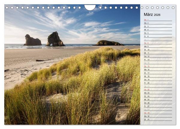 Produktbild: Sehnsucht nach Neuseeland (Wandkalender 2026 DIN A4 quer), CALVENDO Monatskalender