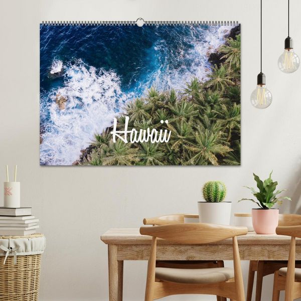 Produktbild: Aloha Hawaii (Wandkalender 2026 DIN A2 quer), CALVENDO Monatskalender