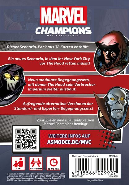 Produktbild: Marvel Champions Das Kartenspiel - The Hood