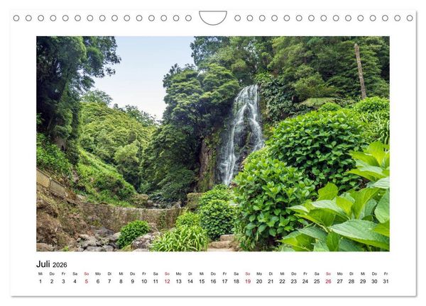 Produktbild: Sao Miguel - Die ganze Vielfalt der Azoren (Wandkalender 2026 DIN A4 quer), CALVENDO Monatskalender