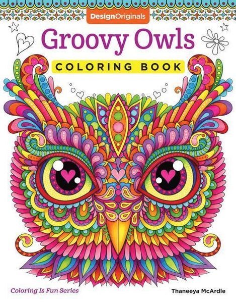Produktbild: Groovy Owls Coloring Book