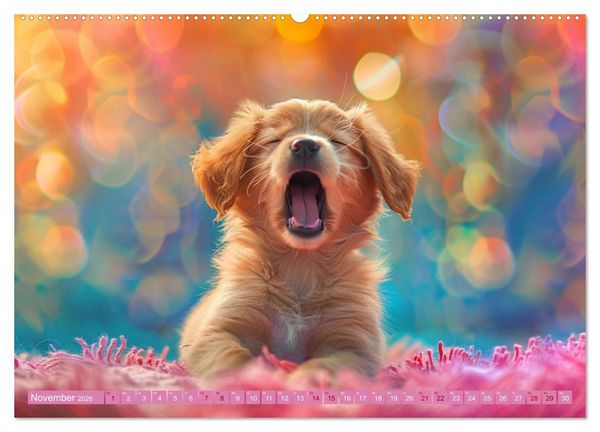 Produktbild: Ansteckend m&uuml;de! (hochwertiger Premium Wandkalender 2026 DIN A2 quer), Kunstdruck in Hochglanz
