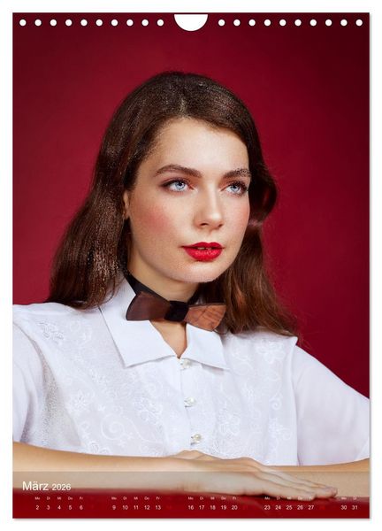 Produktbild: Beauty Faces - Photos by Michael Allmaier (Wandkalender 2026 DIN A4 hoch), CALVENDO Monatskalender