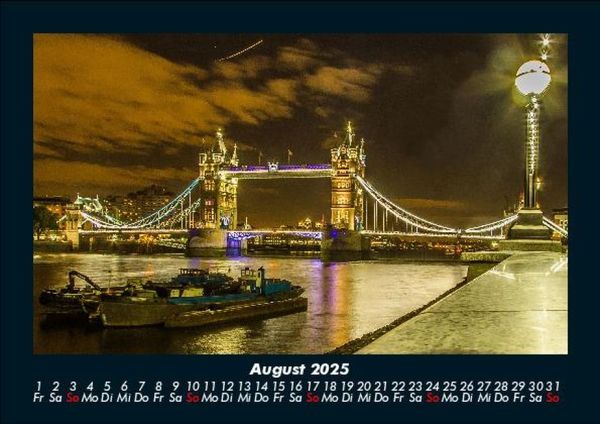 Produktbild: London 2025 Fotokalender DIN A5