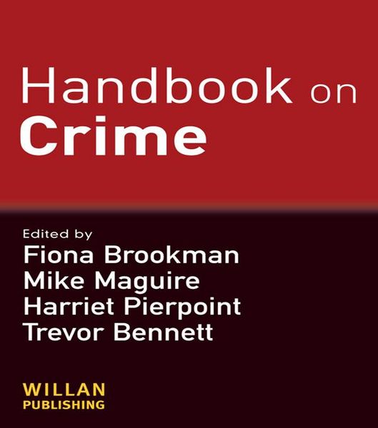 Produktbild: Handbook on Crime