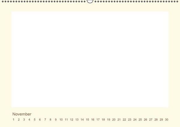 Produktbild: Immerw&auml;hrender Kalender zum selber Gestalten (Wandkalender immerw&auml;hrend DIN A2 quer)