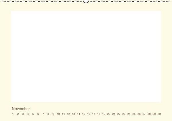 Produktbild: Immerw&auml;hrender Kalender zum selber Gestalten (Wandkalender immerw&auml;hrend DIN A4 quer)