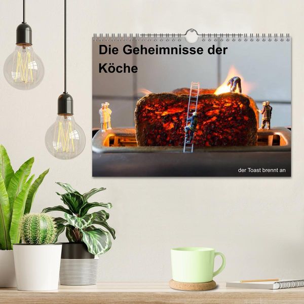 Produktbild: Die wahren K&ouml;che (Wandkalender 2026 DIN A4 quer), CALVENDO Monatskalender
