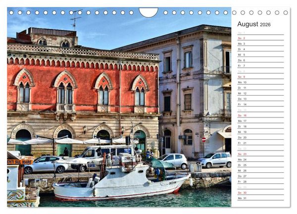 Produktbild: Sizilien - Insel zwischen zwei Kontinenten (Wandkalender 2026 DIN A4 quer), CALVENDO Monatskalender