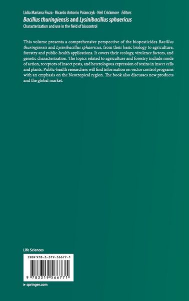 Produktbild: Bacillus thuringiensis and Lysinibacillus sphaericus