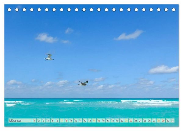 Produktbild: Kalender - selbst gestalten, Fotos selbst einkleben (Tischkalender 2026 DIN A5 quer), CALVENDO Monatskalender
