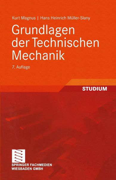 Produktbild: Grundlagen der Technischen Mechanik