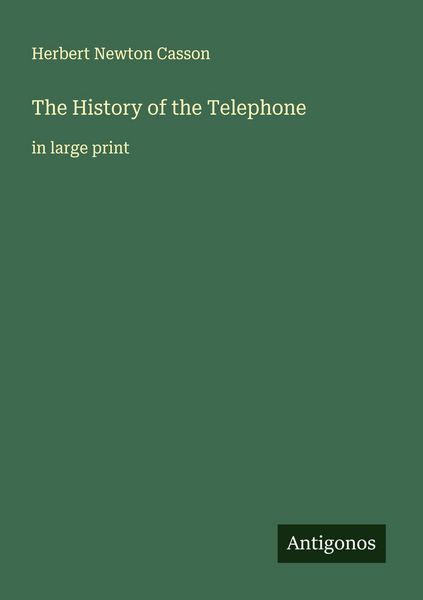 Produktbild: The History of the Telephone