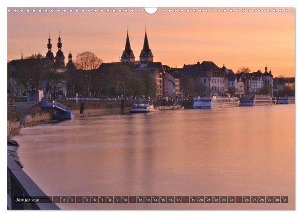 Produktbild: Koblenz Die Stadt am Deutschen Eck (Wandkalender 2026 DIN A3 quer), CALVENDO Monatskalender