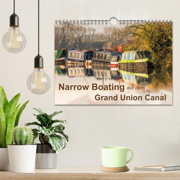 Produktbild: Narrow Boating auf dem Grand Union Canal (Wandkalender 2026 DIN A4 quer), CALVENDO Monatskalender
