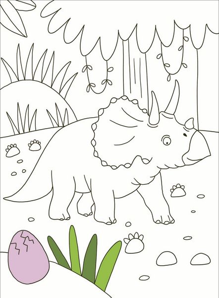 Produktbild: Meine Dino-Welt - Malblock