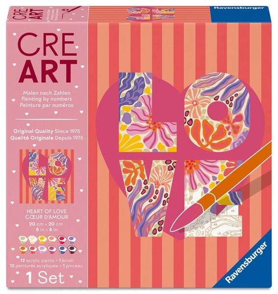 CreArt Adults Trend - Herz voller Liebe