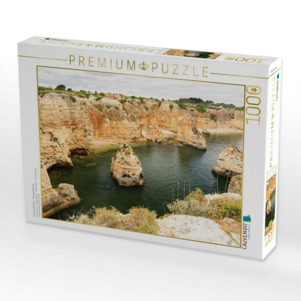 Produktbild: CALVENDO Puzzle Praia do Marinha - Portugal Algarve | 1000 Teile Lege-Gr&ouml;&szlig;e 64x48cm Foto-Puzzle f&uuml;r gl&uuml;ckliche Stunden