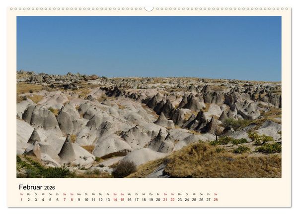 Produktbild: Kappadokien, im Land der Feenkamine (Wandkalender 2026 DIN A2 quer), CALVENDO Monatskalender