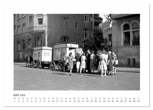 Produktbild: Leipzig : Fotografien von Karl Heinz Mai (1920-1964) (Tischkalender 2026 DIN A5 quer), CALVENDO Monatskalender