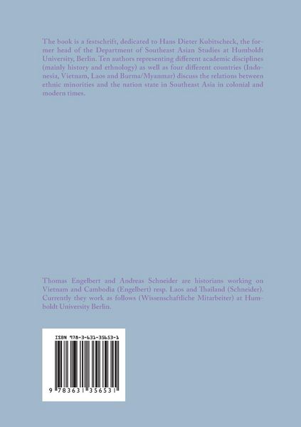 Produktbild: Ethnic Minorities and Nationalism in Southeast Asia